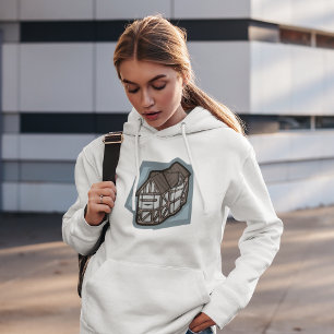 Quirky Tudor House Medieval Architecture T Shirt