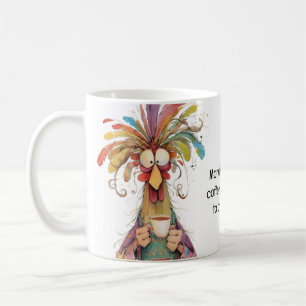 Quirky Tupp-kaffe Humor Kaffemugg