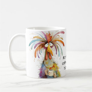 Quirky Tupp-kaffe Humor Kaffemugg