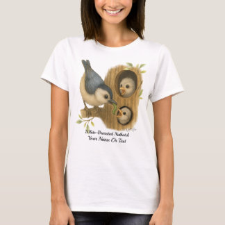 Quirky White-Brested Nuthatch T Shirt