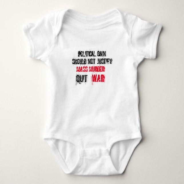 QUIT KRIG TEE SHIRT (Framsida)