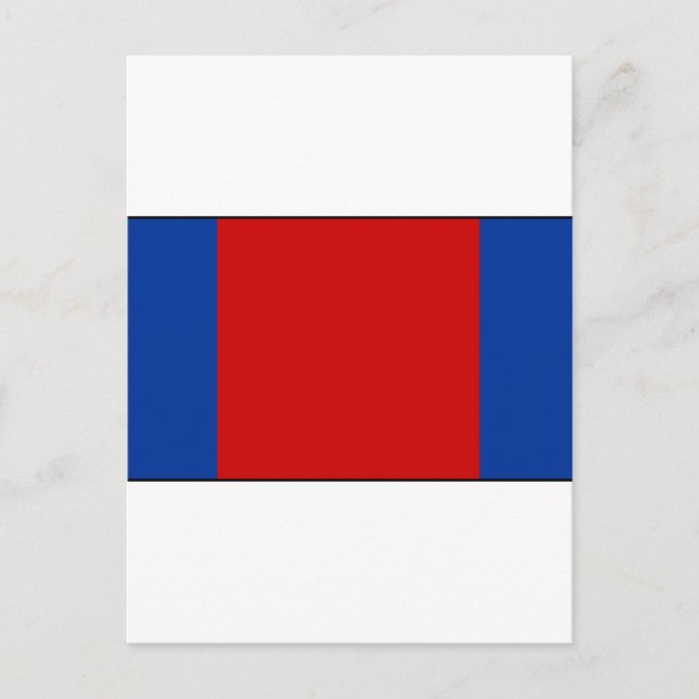 Quito Ecuador Flagga Vykort (Framsida)