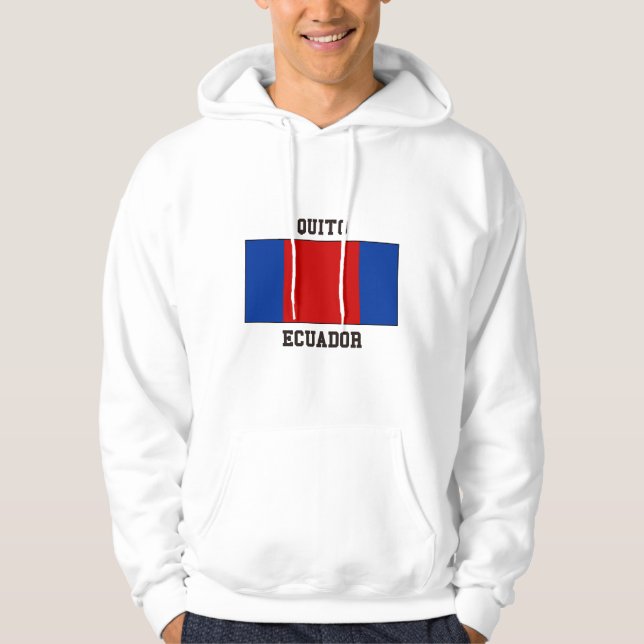 Quito Ecuador Hoodie (Framsida)