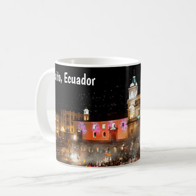Quito, Ecuador Kaffemugg (Framsida vänster)