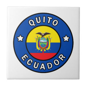 Quito Ecuador Kakelplatta