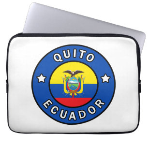 Quito Ecuador Laptop Fodral