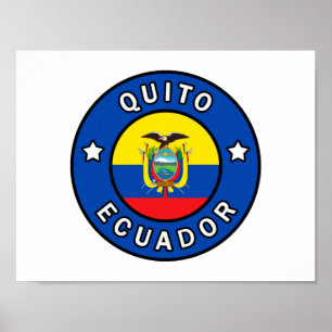 Quito Ecuador Poster