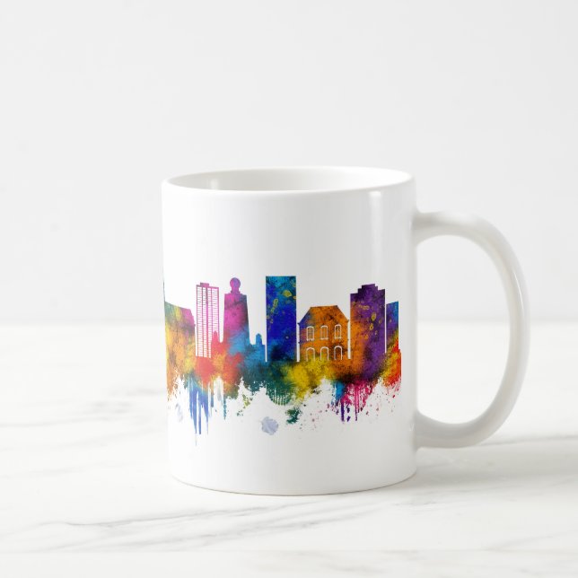 Quito Ecuador Skyline Kaffemugg (Höger)