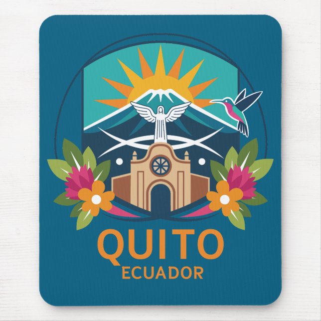 Quito Ecuador South America Musmatta (Framsidan)