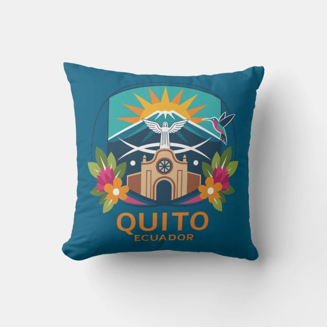 Quito Ecuador Sydamerika Kudde (Framsida)