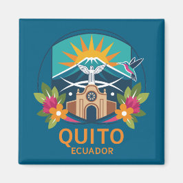 Quito Ecuador Sydamerika Magnet