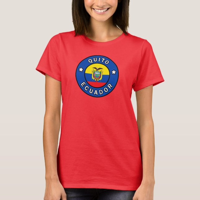 Quito Ecuador Tee (Framsida)