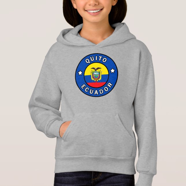 Quito Ecuador Tee Shirt (Framsida)