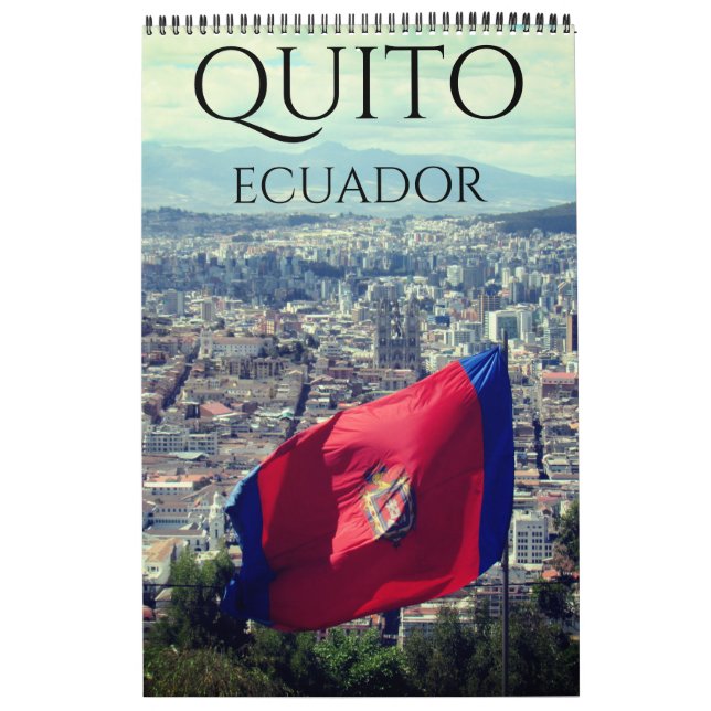 quito ecuador travail kalender (Omslag)