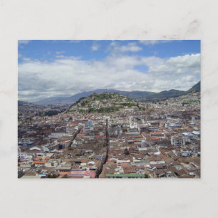 Quito, Ecuadors flygvy Vykort