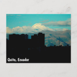 Quito volcano vykort