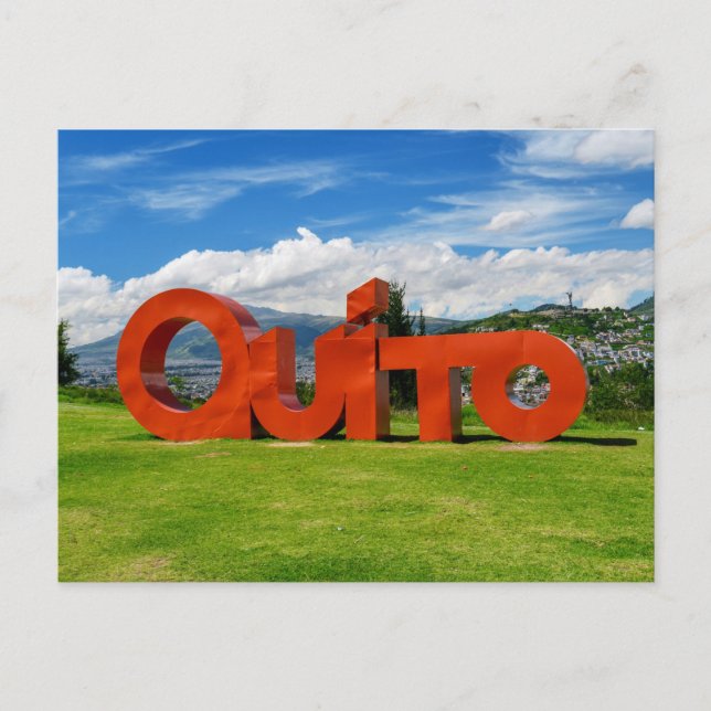 Quito Vykort (Framsida)