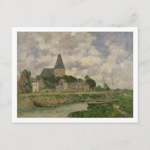 Quittebeuf, 1893 (olja på arbetsyta) vykort