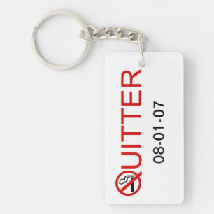 Quitter Keychain Nyckelring