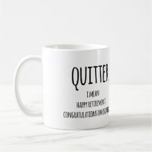 Quitter Pension Gift, Funny Pension Gift