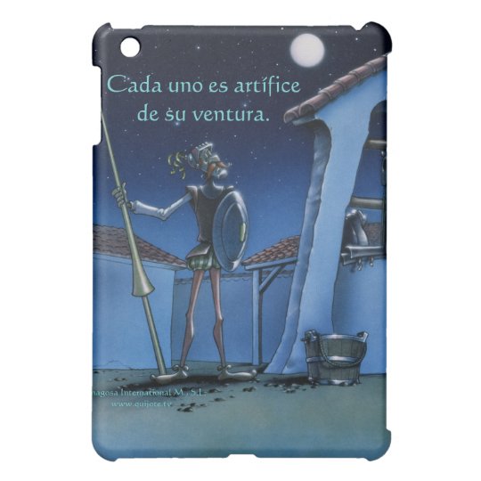 @QUIXOTEdotTV för de su ventura för artífice för iPad Mini Skydd