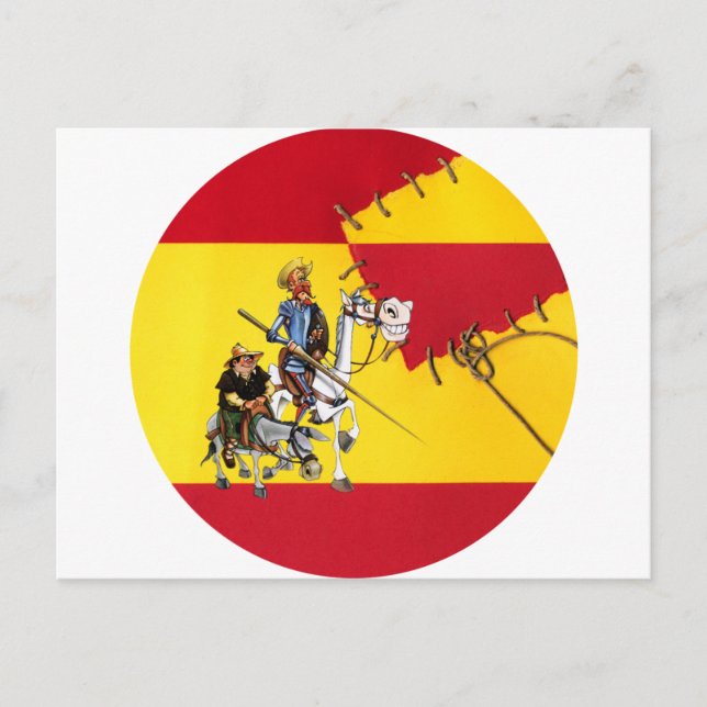 @QUIXOTEdotTV Vykort (Framsida)