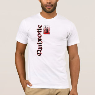 Quixotic kvarnalauniversitetslärare Quijote T-shirt