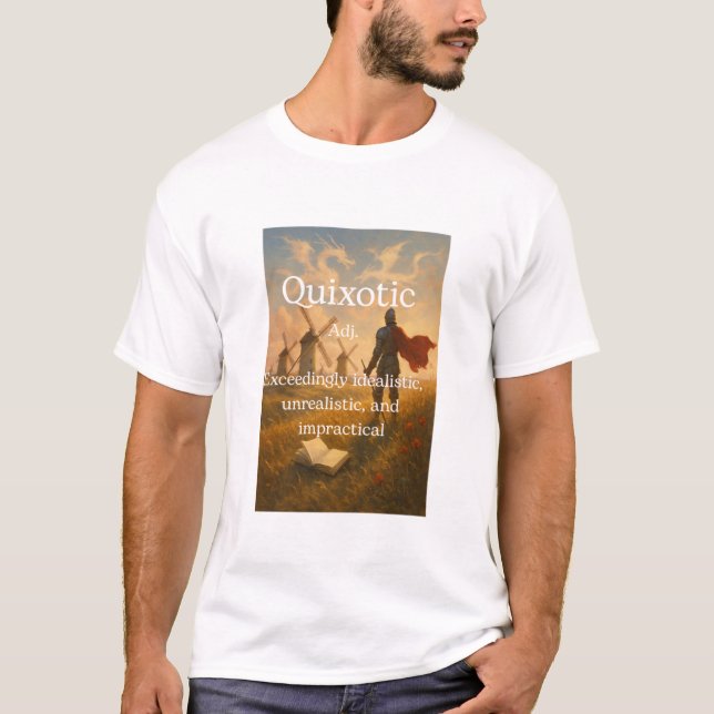 Quixotic  t shirt (Framsida)