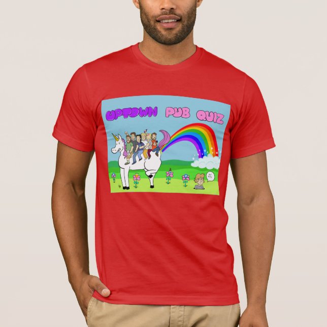 Quizicorn T Shirt (Framsida)