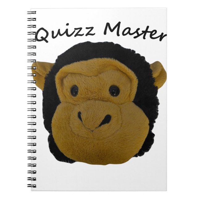 Quizmästare Anteckningsbok Med Spiral (Framsidan)