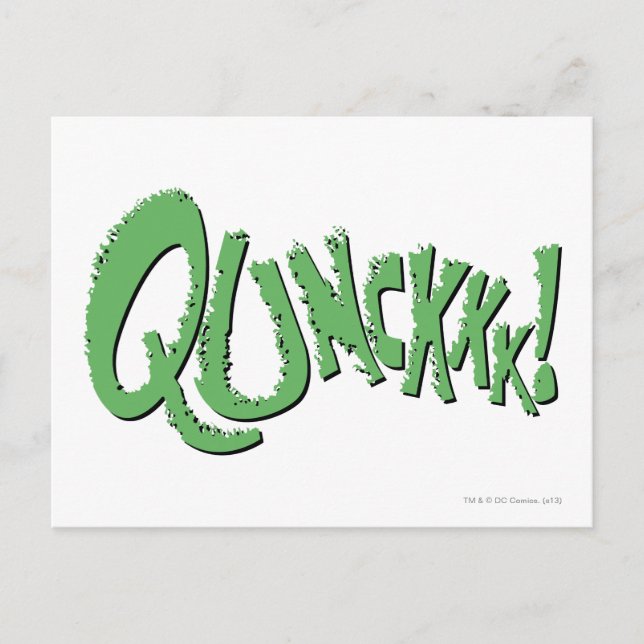 QUNCKKK! VYKORT (Framsida)