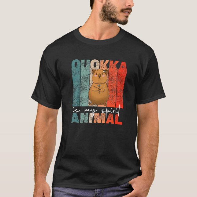 Quokka är min andliga djursötad Quokka 1 T Shirt (Framsida)