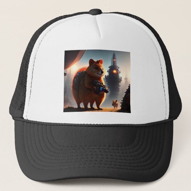 Quokka De Kallar Mig Herr, Lastbilschaufförshatt Keps (Framsida)
