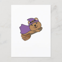 Quokka Halloween-häxa Barn Häxa Dräkt Helg Vykort