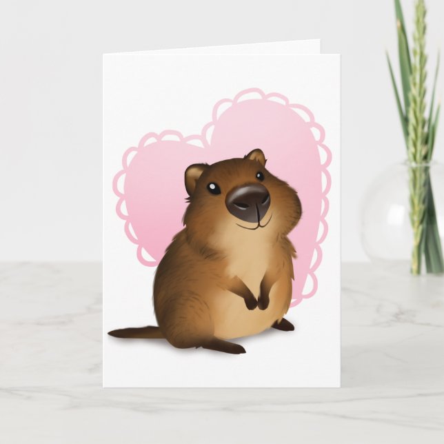 Quokka Helgkort (Framsida)