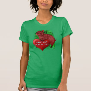Quokka Kärlek Shirts T Shirt