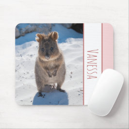 Quokka på Personligen Beach, Rosa Girls Musmatta