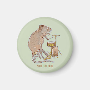 Quokka Spela Drums Magnet