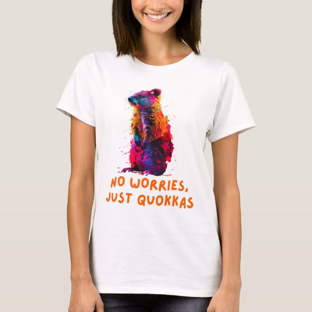 Quokka T Shirt (Framsida)