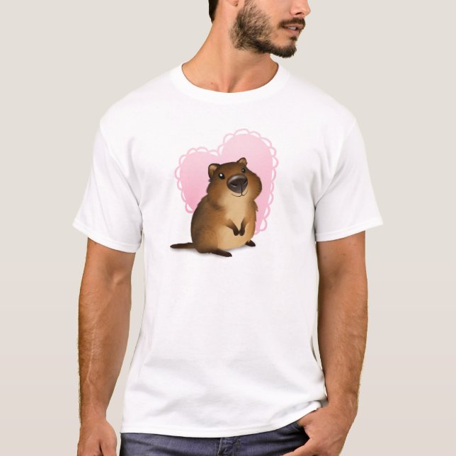 Quokka Tee Shirt (Framsida)