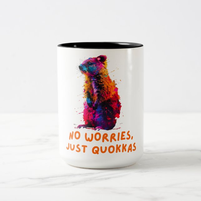Quokka Två-Tonad Mugg (Center)