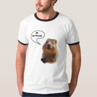 Quokka utrustar citationstecken tee shirt