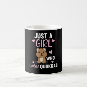 Quokkas för flickor som Kärlek Quokka Kaffemugg