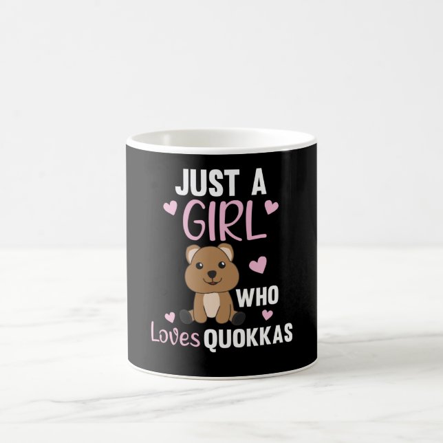 Quokkas för flickor som Kärlek Quokka Kaffemugg (Center)