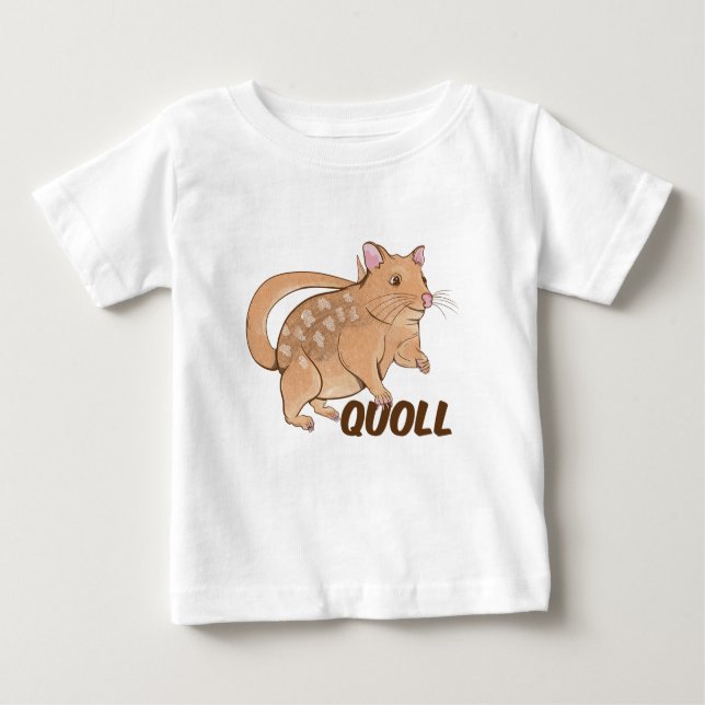 Quoll Australian Marsupial T Shirt (Framsida)