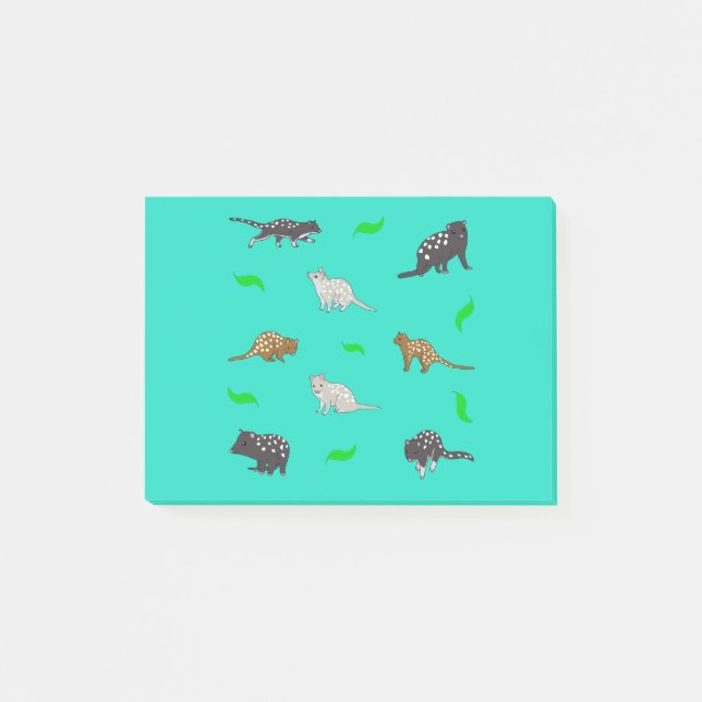 Quolls  post-it block (Framsida)