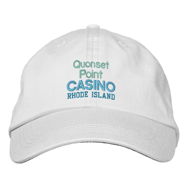 QUONSET CASINO-lock Broderad Keps (Framsida)