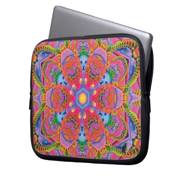 Quorum Kaleidoscope Laptop Sleeve (Framsidan Vänster)