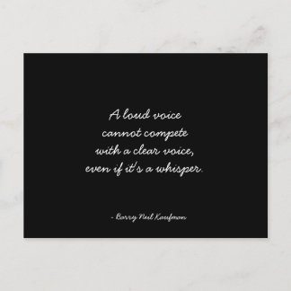 Quotable Postcard - inspiration Vykort