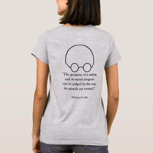 Quotations från en klok ledare, "storheten… ", t shirt